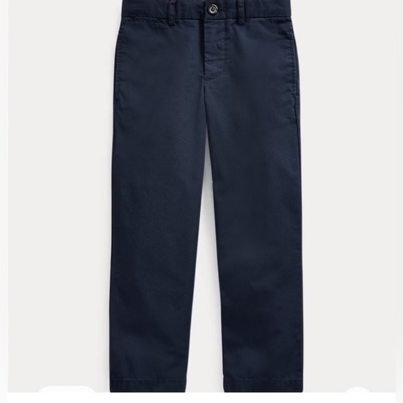 Polo Ralph Lauren Other - Polo Ralph Lauren boys Straight Fit Flex Abrasion Twill Navy Blue Pant size 7